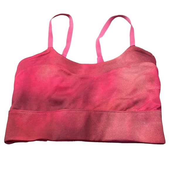 NWT Free People Beat the Heat Reversible Raspberry Sports Bra, Size M - Picture 3 of 7